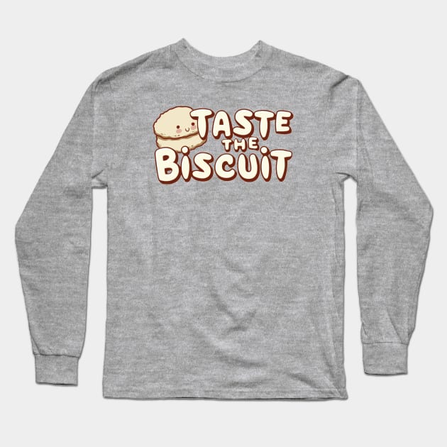 Taste the biscuit Long Sleeve T-Shirt by Summyjaye